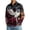 Gray, variant on Happy Halloween Multi Pattern Bat Haunted Castle All Over Print Mens Long Sleeve Henley Shirts, Wrinkle Resistant Casual Autumn Athletic Tops Red S