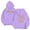 Purple, variant on Hoodies for Men Pullover Graphic Hoodies for Men Mens Fashion Casual Letter Part Print Hooded Pullover Long Sleeve Hooded Sweater