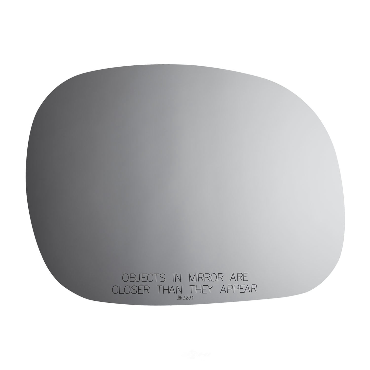 Burco Side View Mirror Replacement Glass - Clear Glass - 3231