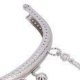 thumbnail image 1 of AMONIDA Purse Clasp Frame, Semicircle Coin Bag Handle Lock Purse Handle For Coin Bag Making For Purse For Handbag, 1 of 8