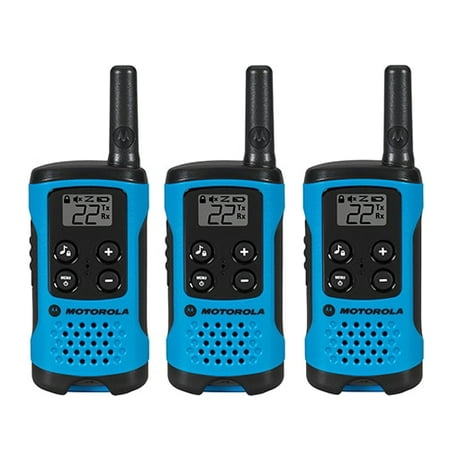 Motorola Talkabout T100 FRS/GMRS 2-Way Radios - 3 Pack,