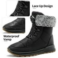 thumbnail image 2 of Ecetana Snow Boots for Women Warm Fur Lined Winter Boots Waterproof Insulated Winter Shoes, 2 of 6