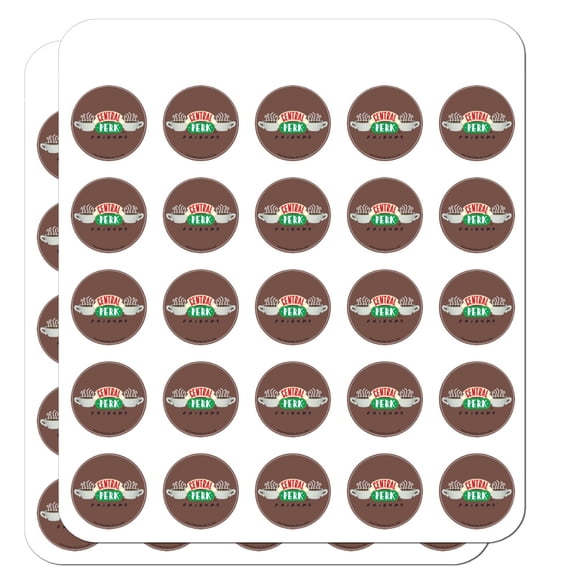 Friends Central Perk Logo Planner Calendar Scrapbooking Crafting Stickers