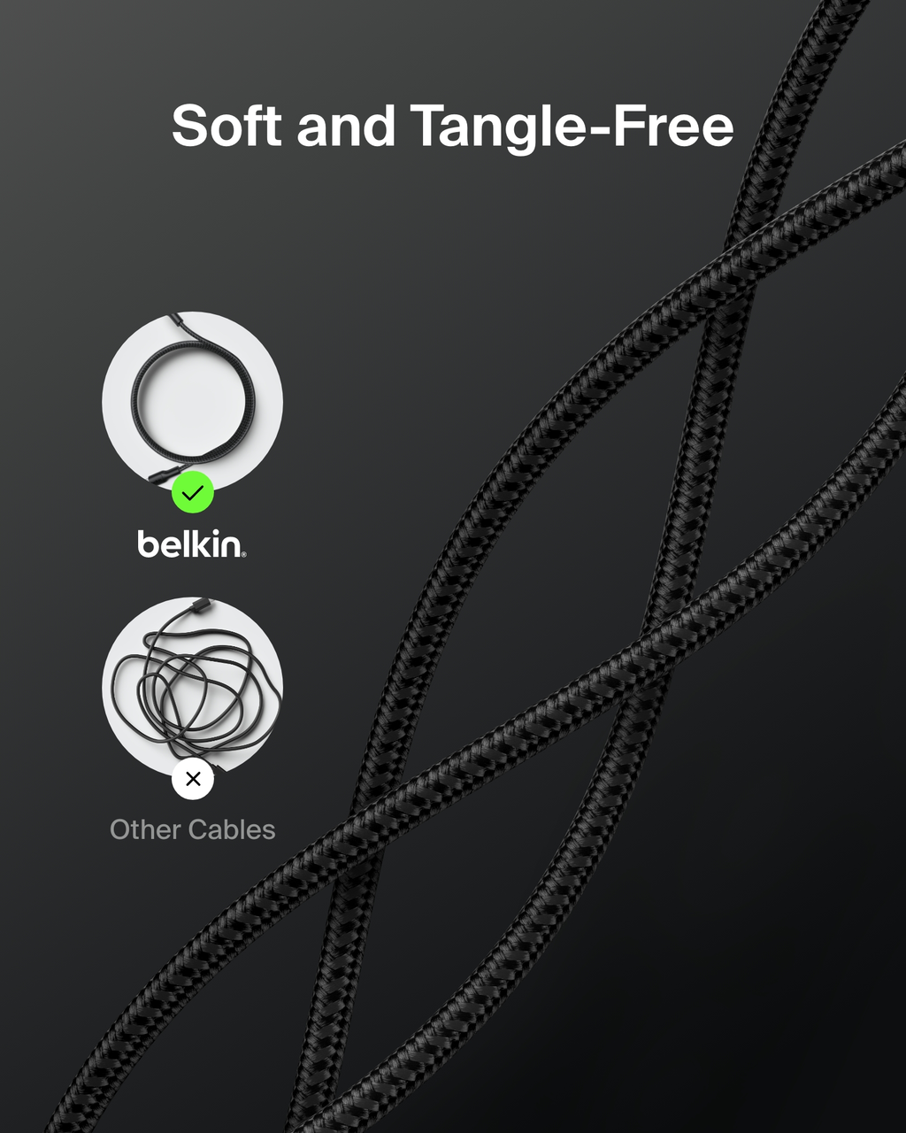 Belkin BoostCharge Pro USB-A to Lightning Cable 10 ft photo 7