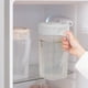 thumbnail image 2 of Hervidor de agua fría de 1,3 L con filtro de grifo para refrigerador Dispensador infusor de frutas de gran capacidad con tapa superior con grifo Jarra de limonada de plástico para té helado, 2 of 8