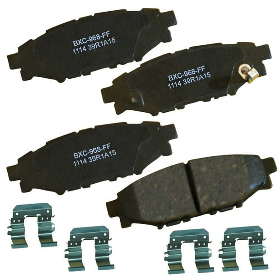Bendix Brakes Disc Brake Pad Set Fits select: 2018 SUBARU FORESTER, 2016-2019 SUBARU CROSSTREK