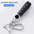 thumbnail image 6 of for Chevy Key Fob Cover with Leather Keychain Soft TPU Key Case Shell Holder Fits for Chevrolet 2021 2022 2023 2024 Suburban Tahoe Silverado 1500, for GMC Yukon Sierra 5 Button, 6 of 6