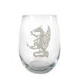 thumbnail image 1 of Lyoncraft SWDG01 18 oz Celtic Dragon Engraved Stemless Wine Glass, 1 of 1