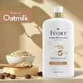 thumbnail image 3 of Ivory Deeply Moisturizing Body Wash, Notes of Oatmilk Scent, 798 ml, 3 of 12