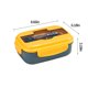 thumbnail image 3 of RKSTN lunch boxs Bento Box Set 1100ML Leakproof Lunch Box Kit Compartment Microwave Lunch Containers Uitable For Microwave Dishwasher, 3 of 9