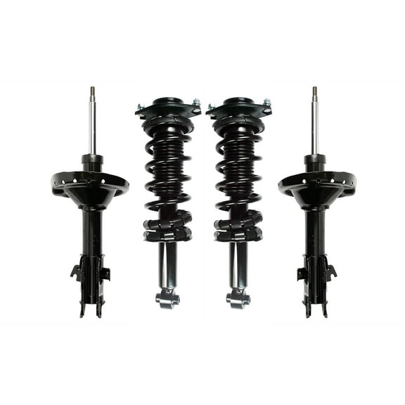 Set 4 Front Strut - Rear Quick Strut For 2012 - 2014 Subaru Impreza H4 2.5L WRX