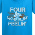 thumbnail image 4 of Inktastic Four Wheeling Mudding Activity Youth T-Shirt, 4 of 5