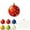 B-12pcs, variant on 12pcs-Christmas Ball Floral Decorates, Glitter Berry Ornament Stems, Glittered Ball Ornaments Combined with Berry and Branch Elements, Holiday Accent for Vases and Wreaths in Festive Displays
