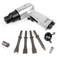 thumbnail image 1 of yeacher 150mm Round Edge Air Chisel Kit with 4 Blades, Compact Pneumatic Tool for Concrete, Alloy, and Tire Repair, Anti-Slip Handle, Dust Filter, Speed Control, 4500 RPM, 6-8kg Pressure,, 1 of 7