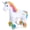 Rainbow, variant on PonyCycle Ride-On Unicorn Toy for Toddler Girls, Walking Motion, No Battery, Ages 3-4, Rainbow, X32