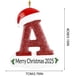 thumbnail image 3 of Adornos navideños, adornos navideños, regalos navideños, 26 letras, decoración para árbol de Navidad, adornos colgantes para árbol de Navidad, adornos navideños personalizados, decoración navideña, de, 3 of 6