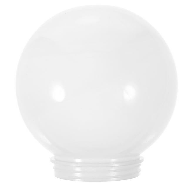 SHISUYAN Globe Lamp Shade Fixture Ball Lamp Shade Post Mount Globe Light Fixture