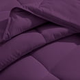 thumbnail image 5 of Bare Home Ultra-Soft Goose Down Alternative Comforter Set, Twin/Twin XL, Plum, 5 of 6