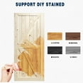 thumbnail image 4 of Easy4Home 96"H Large Format Sliding Barn Door, Solid Spruce Wood, Assembly Required, 4 of 9
