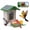 Green-2, variant on Smart Bird Feeder with Camera, Solar Powered Birdhouse Camera with AI Bird Recognition, Outdoor Wireless WiFi Bird Feeder with Live Video, Fun Gift for Mom, Grandma, Daughter