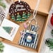 thumbnail image 4 of Personalized Sewing Machine Acrylic Ornament 2025 Custom Quilter Christmas Decor Seamstress Gift Quilting Studio Decor Crafting Xmas Gift, 4 of 5
