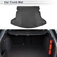 thumbnail image 2 of Unique Bargains Rear Cargo Liner Rear Trunk Mat for Mazda CX-5 2017-2021 Anti-Slip Trunk Cargo Luggage Boot Tray Mat TPE 1 Pc Long Grid Pattern, 2 of 7
