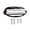 white black track, variant on Hot Rails Ceramic Humbucker Pickup Replacement Single Coil Sized Humbucker Bridge Pickup for Electric Guitar Accessories