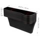 thumbnail image 2 of TABLETREANDS 2Ud Organizador Negro Para Grietas Entre Asientos Con Porta Vasos, 2 of 8