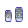 thumbnail image 1 of Outdoor Laminated Steel Padlock 40/30mm, [2 Pack][4 Keys] Waterproof Very High Security Padlock, Long Steel Shackle, for Gym Locker, Shed, Garage, Fen, 1 of 4