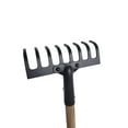 thumbnail image 2 of Farm Tuff 8 Tine Rake & Grubber garden tool set, 2 of 5