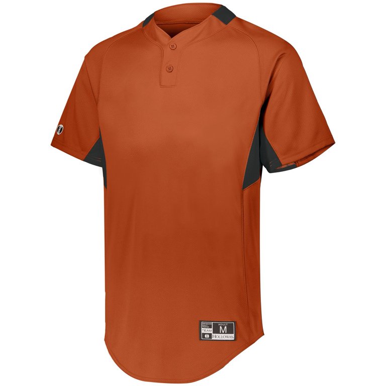 Men's Baseball Jersey - Orange M