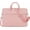 Pink, variant on Briefcase for Men Women Business Laptop Document Handbag Lightweight Computer Shoulder Bag Waterproof Messenger Bag