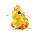 thumbnail image 6 of VATENIC Crawling Baby Toys for Babies, Touch & Go Light up Musical Dinosaur Walking Toys,Baby Toddler Toys Age 1-2 Baby Gifts，18 Month+ Kids Toys(5.9"x5.9"x3.9"), 6 of 7