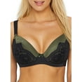 thumbnail image 1 of Camio Mio Womens Satin & Lace Balconette Bra Style-B10097, 1 of 4