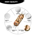 thumbnail image 5 of Salouo I Love Fall Most Of All Pattern Cute Bolster Pillow,Cylindrical Pillow Long Pillow for Bed Round Side Pillow for Knee/Leg/Neck ,- Length 24.4" x 9.8" Diameter, 5 of 8