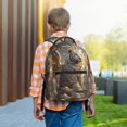 thumbnail image 6 of Yiaed Golden White Tiger Print School Backpack College Backpack Daypacks for Students High School Spacious and Durable Daypack for Work and Travel-One Size, 6 of 6