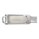 thumbnail image 2 of Unidad flash SanDisk Ultra Dual Drive Luxe de 1 TB USB tipo C plateada, 2 of 6