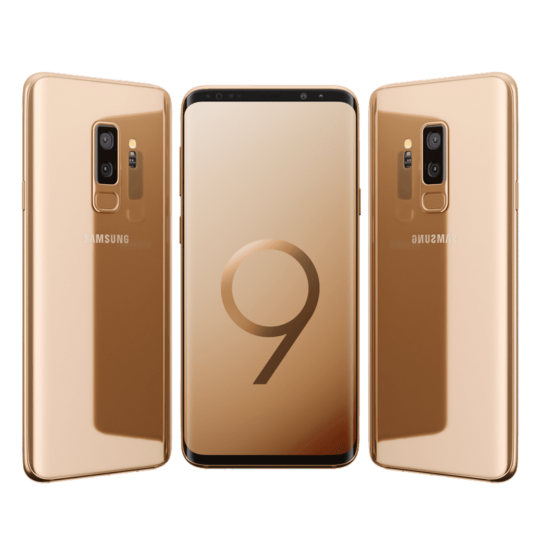 Restored Samsung Galaxy S9 + Plus G965U 64GB Sunrise Gold Fully