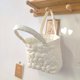 thumbnail image 3 of Bolso Coreano Mujer Algodón Acolchado Sweet Shopper Art Tote Bag (Beige), 3 of 7