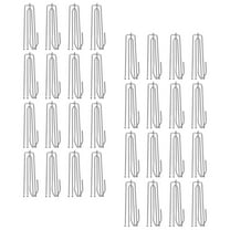 BESTOYARD 30Pcs Metal Drapery Hooks for Curtains with Pinch Pleated Four Prong Design for Home Use