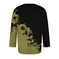 thumbnail image 4 of Birdeem Chemises pour Hommes Imprimé Col Rond Mode Décontractée Manches Courtes Blouses, 4 of 9
