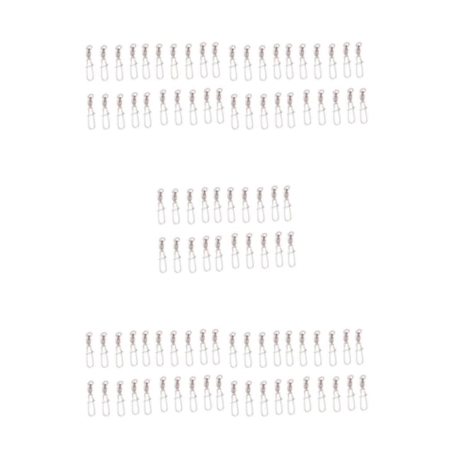 Riwesomey 20 unids/set equipo de pesca acero inoxidable 5-fuerza Type2 NO2