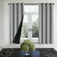 thumbnail image 4 of Curtains With Top Design For Living Room Practical Thermal Insulated Drapes Enhance Room Darkening And Easy Install, 4 of 4