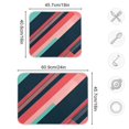 thumbnail image 4 of Yayeee Dish Drying Mat for Kitchen Counter 16"x18" Microfiber Absorbent Pad, Pink Geometric, 4 of 7