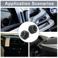 thumbnail image 3 of Luxshiny 2Ud Rotativo Aire Y Calefacción Auto Knob Reemplazo Duradero Compatible Vehículos, 3 of 8