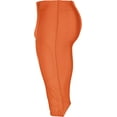 thumbnail image 2 of Blocker Traditional Poly/Spandex Football Game Pants, Youth Medium, Orange, 2 of 6