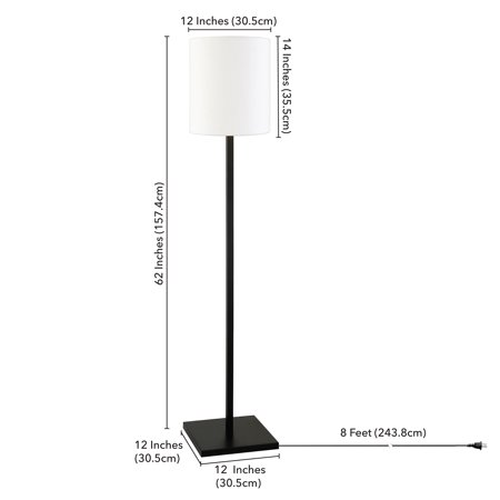 Camden&Wells - Braun Floor Lamp - Blackened Bronze