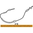 thumbnail image 2 of CHRYSLER OEM-Transmission Gear Shifter Shift Control Cable 55366259AG, 2 of 2