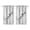 Grey Marble, variant on Vintage Grey Marble Tier Kitchen Curtains for Bathroom Living Rod Pocket Window Drapes 28"x39" 2 Panels Window Treatment Tiers