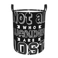 Cauagu Not All Who Wander Are Lost 2 for Laundry Basket,Collapsible
